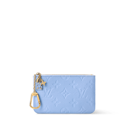 Key Pouch S Monogram Empreinte Blue Iris/Peuplier M29815