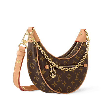 Women's Loop Monogram Coated Canvas Shoulder Bag M81098