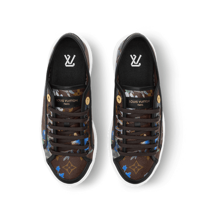 Women's Lagoon Monogram Canvas Sneaker 1AK2A8