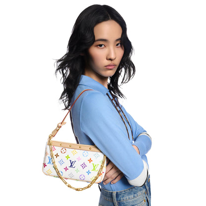 Women's LV x TM Pochette Accessoires Multicolore Blanc M13404