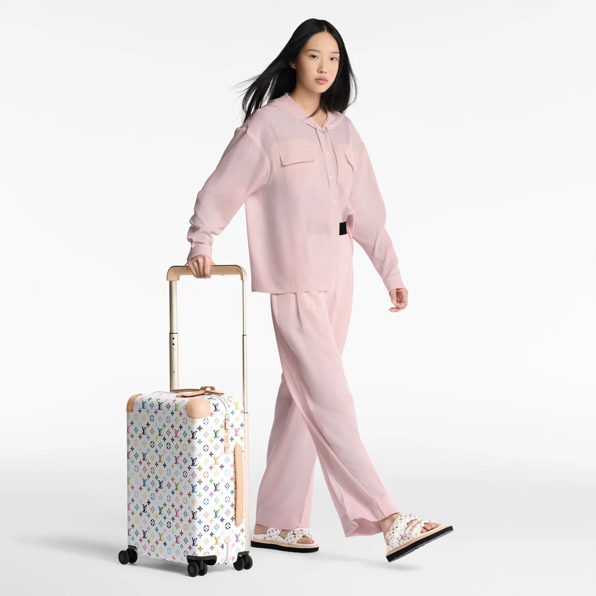 Horizon 55 Rolling Suitcase Monogram Multicolore M27899