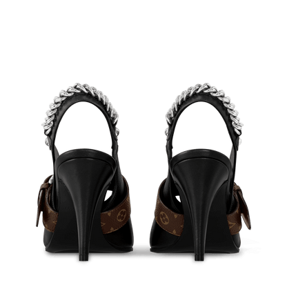 Women's LV Vibe Slingback Pump Black 1AHL47