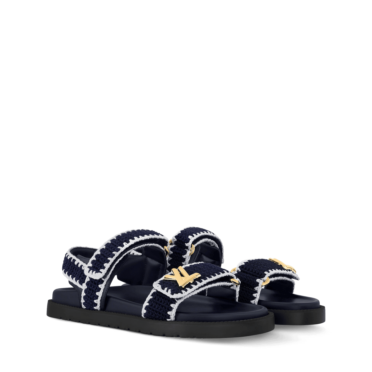 Women's LV Sunset Comfort Sandal Blue/White 1AHKI7