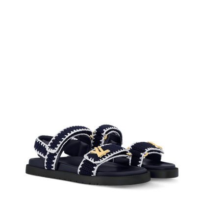 Women's LV Sunset Comfort Sandal Blue/White 1AHKI7