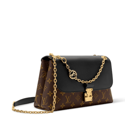 Women's Madeleine PM Monogram Black Leather Shoulder Bag M28610