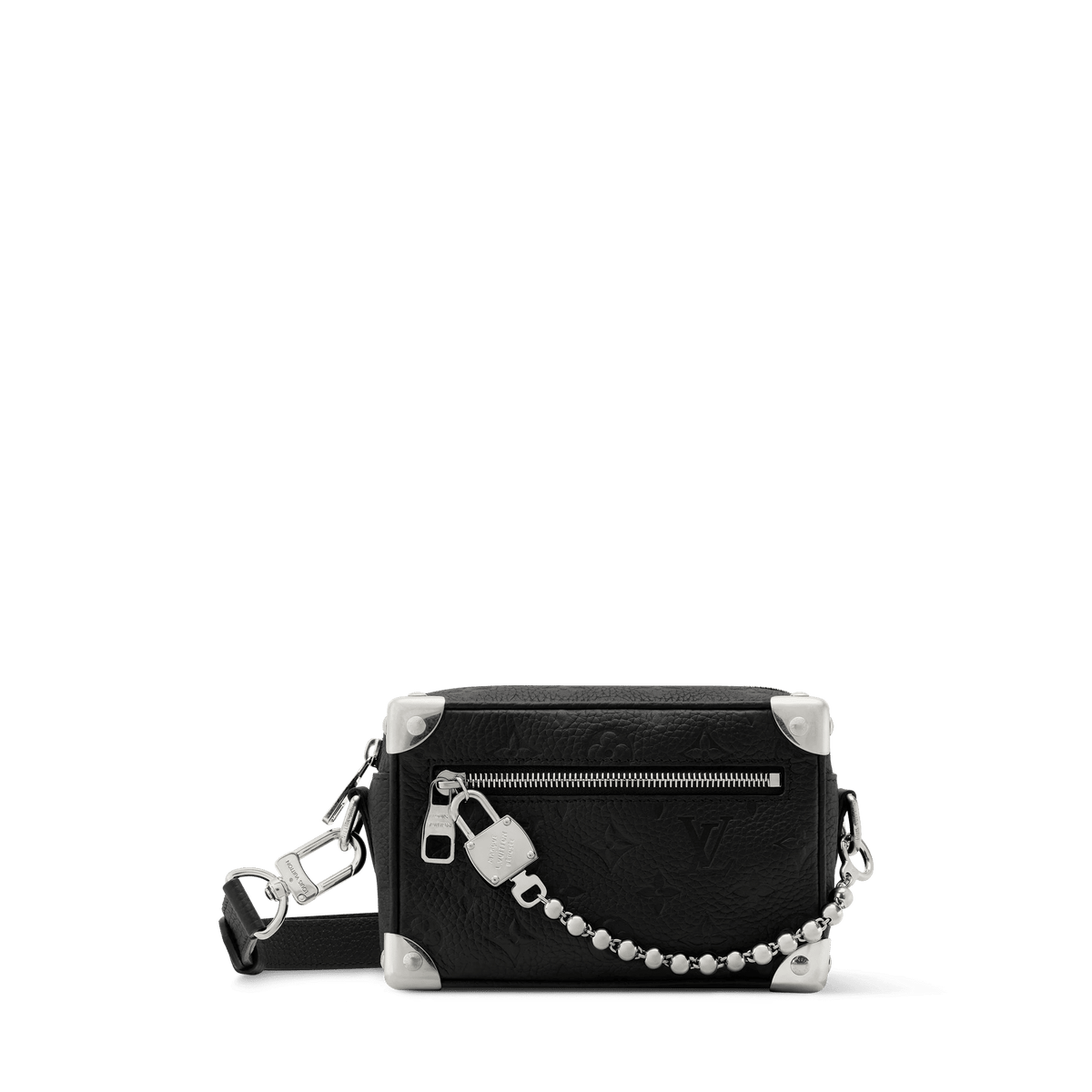 Men's Mini Soft Trunk Taurillon Monogram Black