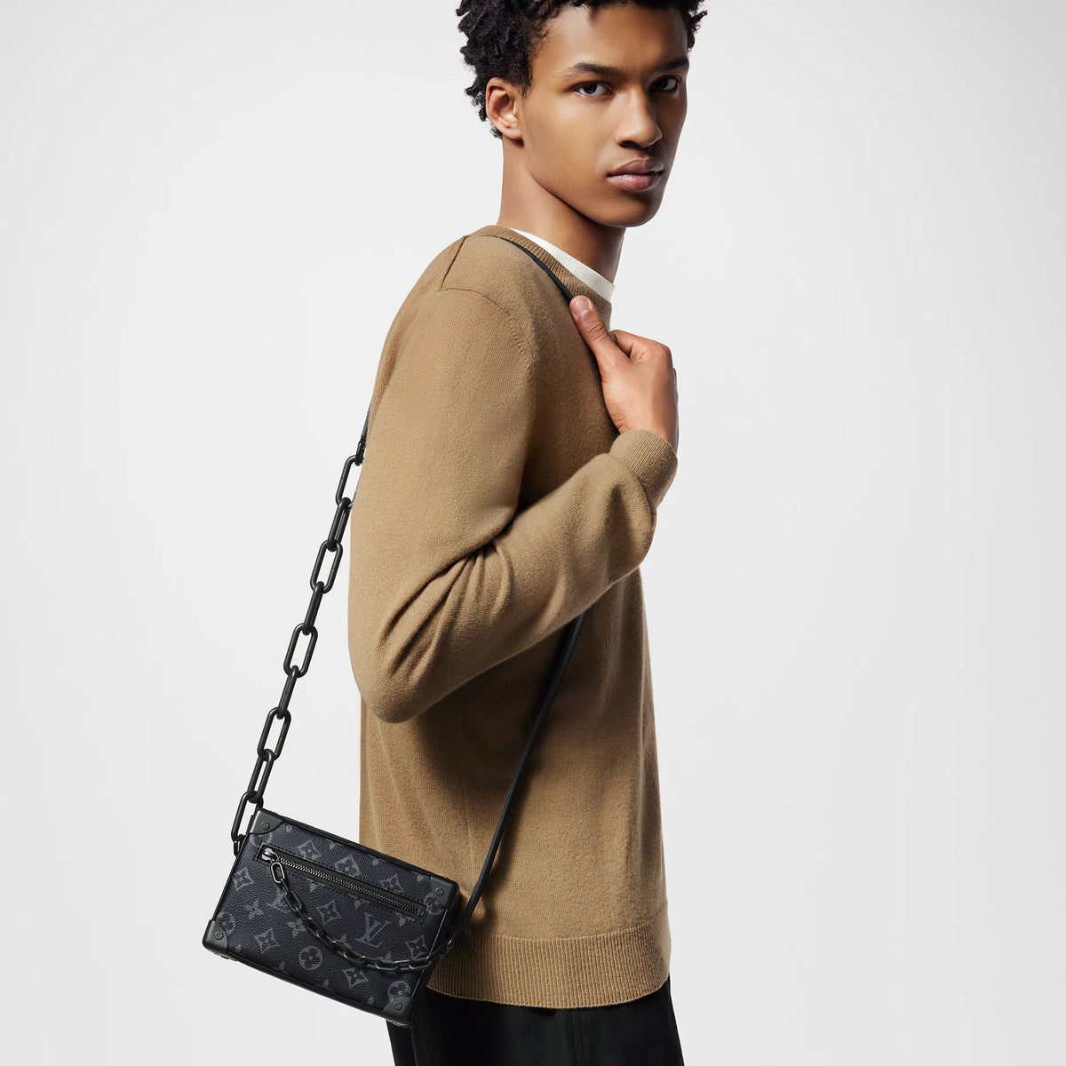 Mini Soft Trunk Monogram Eclipse