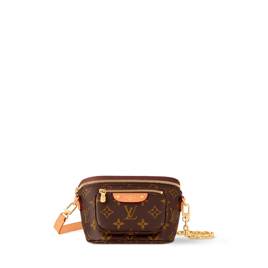 Women's Mini Bumbag Monogram Coated Canvas Bumbag M82335