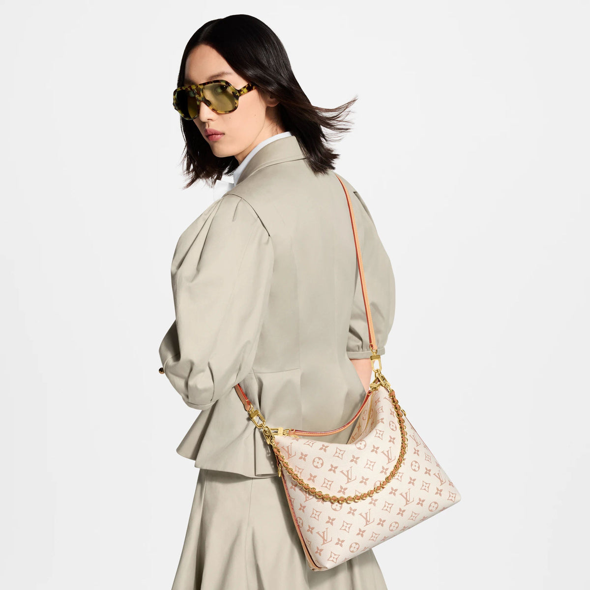 Women's Multipass Monogram Dune Canvas Tote