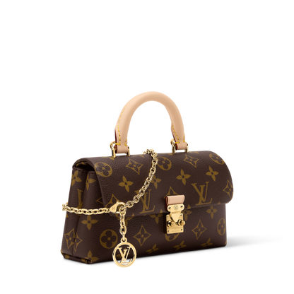 Nano Madeleine Monogram Coated Canvas Gold-Toned Hardware