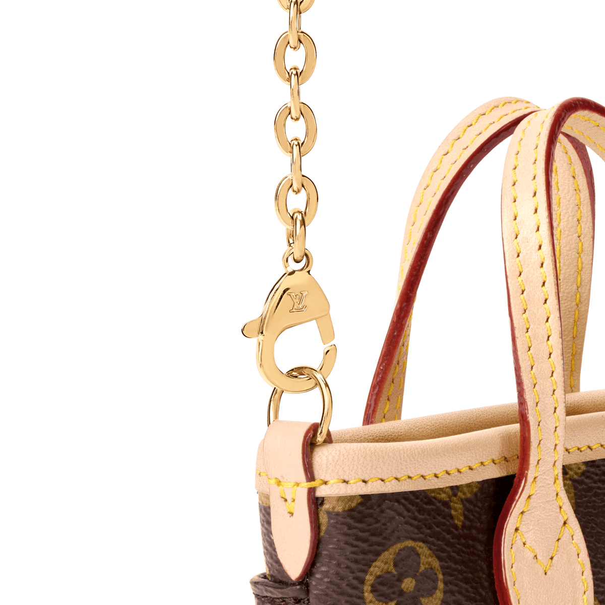 Women's Nano Neverfull Monogram Coated Canvas Card Holder M29557