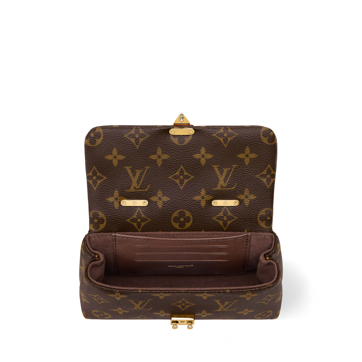 Nano Madeleine Monogram Coated Canvas Gold-Toned Hardware
