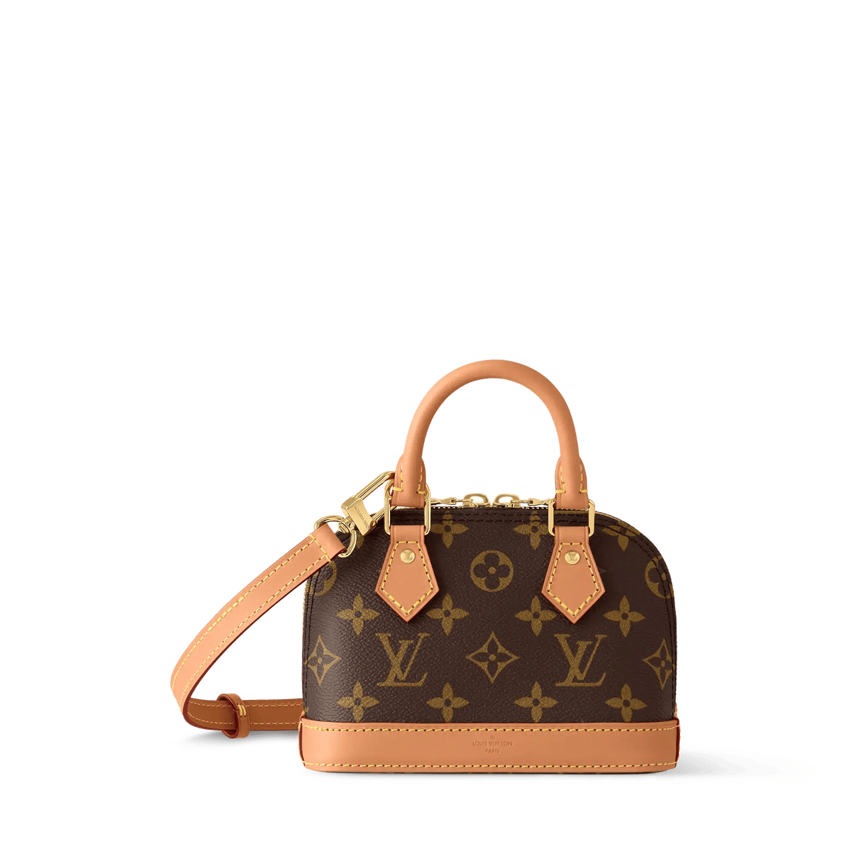 Women's Nano Alma Monogram Canvas Crossbody Bag