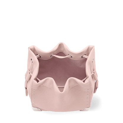 Women's Nano Noé Trunk Calfskin Leather Petal Pink Crossbody Bag