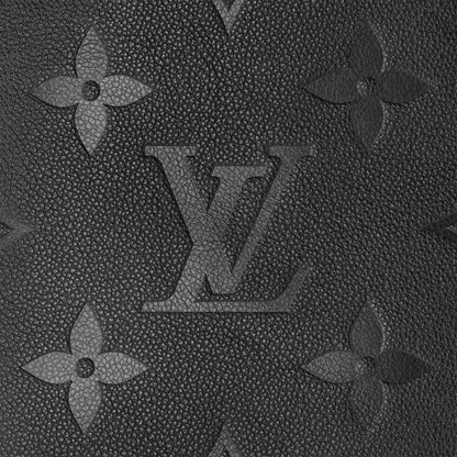 Women's Neverfull MM Black Monogram Empreinte Leather Tote Bag M45685