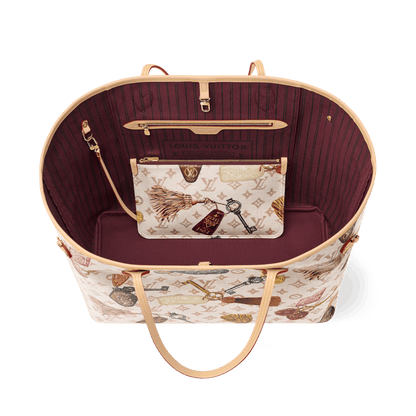 Women's Neverfull GM Getaway Dune Canvas Tote Bag M29449