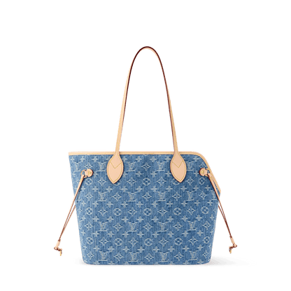 Monogram Denim Neverwoof MM M28052