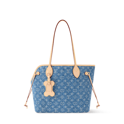 Monogram Denim Neverwoof MM M28052