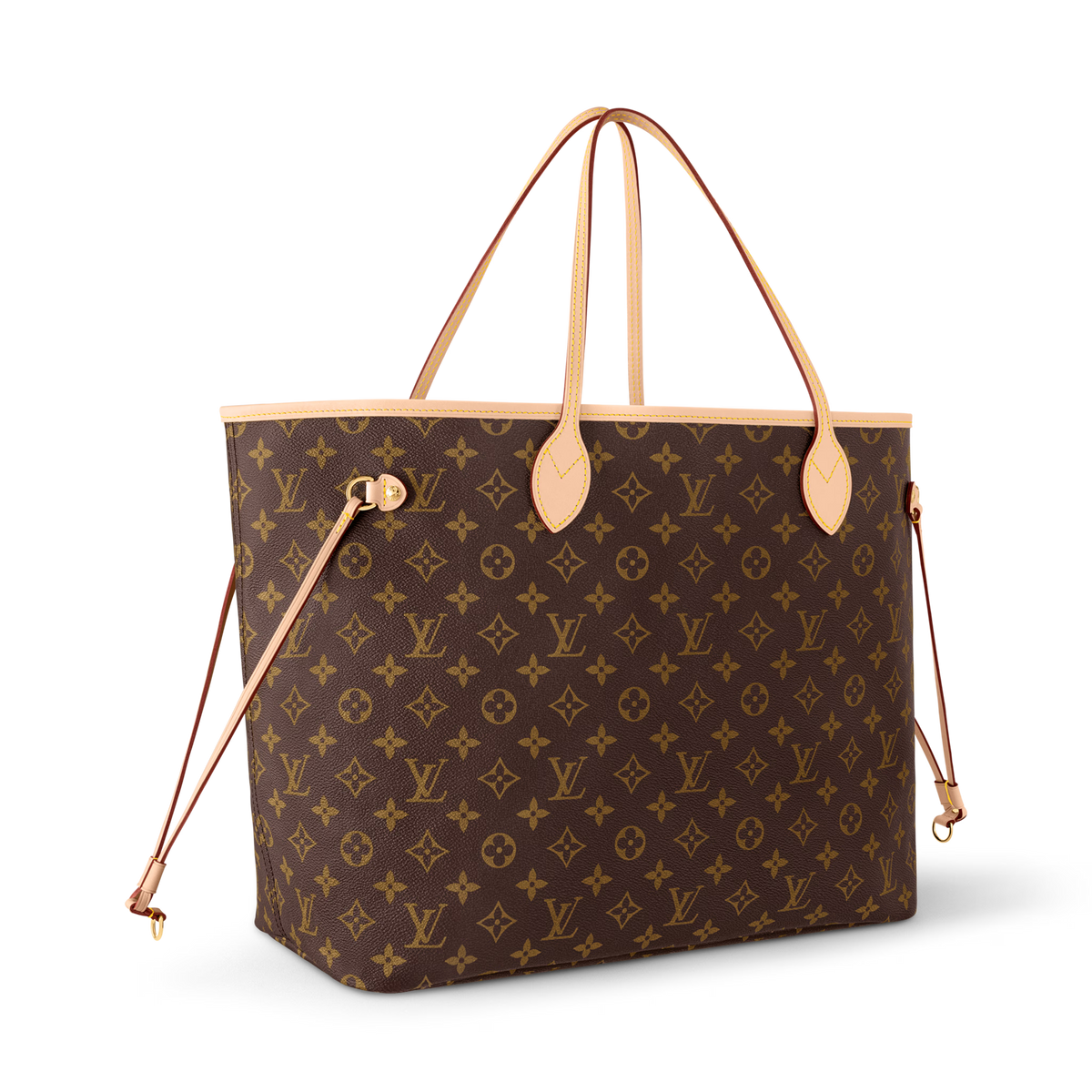 Neverfull GM Monogram Coated Canvas Gold-Toned Hardware