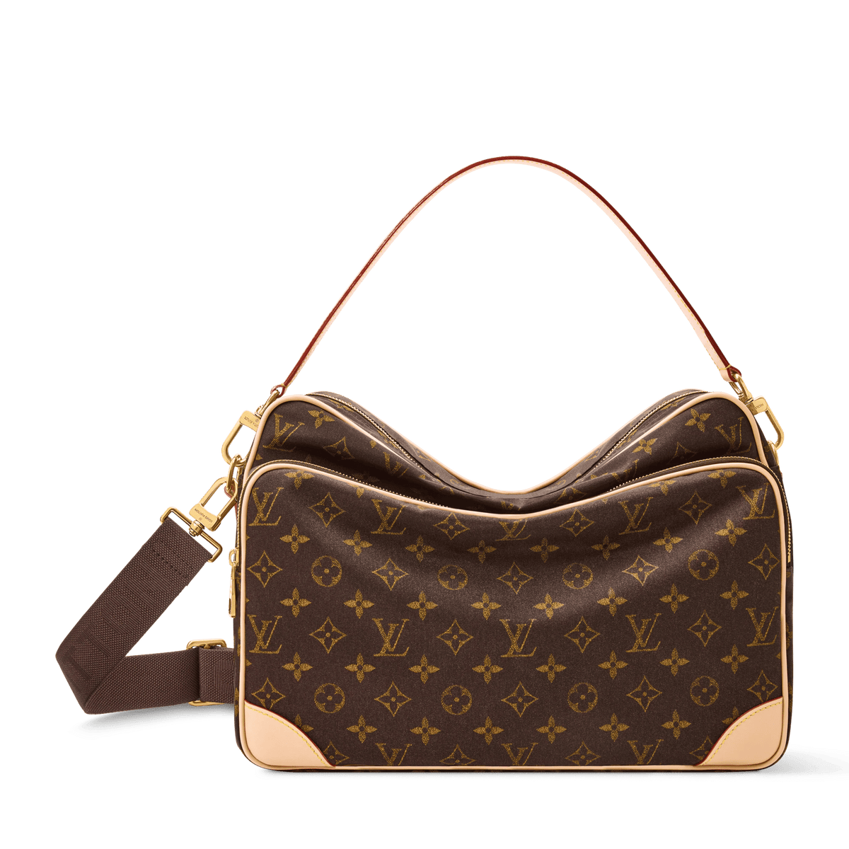 Nil XL Monogram Silk Tech Gold-Toned Hardware
