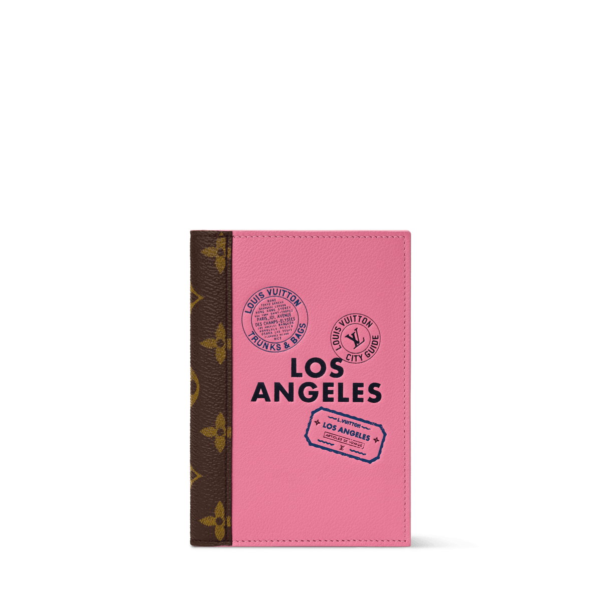 Women's Passport Cover City Guide Cowhide Leather Travel Wallet M29101