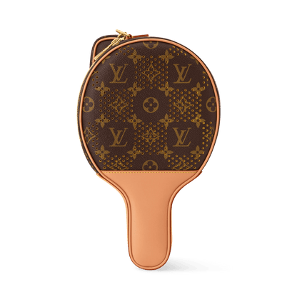 Men's Ping Pong Bag Monogram Grid Canvas