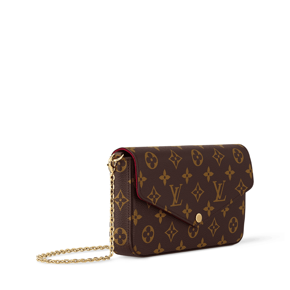 Monogram Flap Pouch