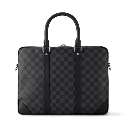 Men's Porte-Documents Voyage PM Damier Graphite Canvas Graphite