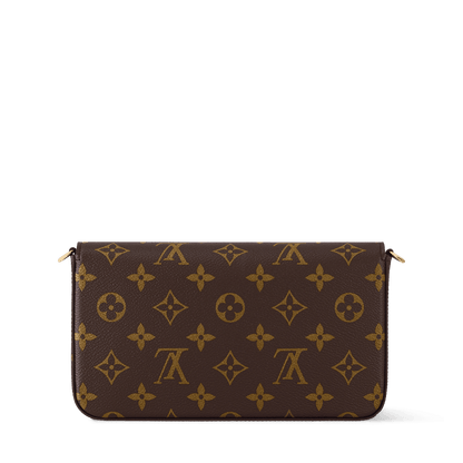 Monogram Flap Pouch