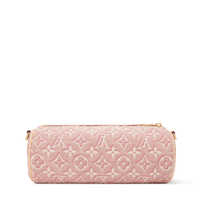 Pochette Papillon Monogram Emblème Rose Ruban Gold-Toned Hardware