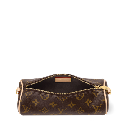 Pochette Papillon Monogram Coated Canvas Gold-Toned Hardware