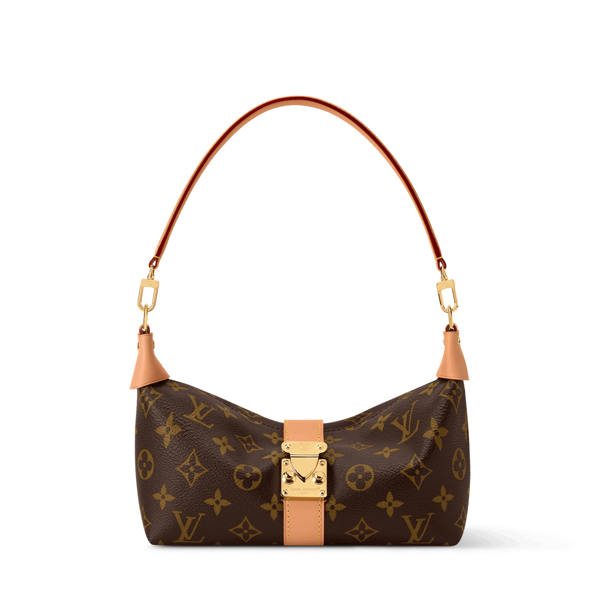 Pochette Mia Coated Canvas Gold-Toned Hardware
