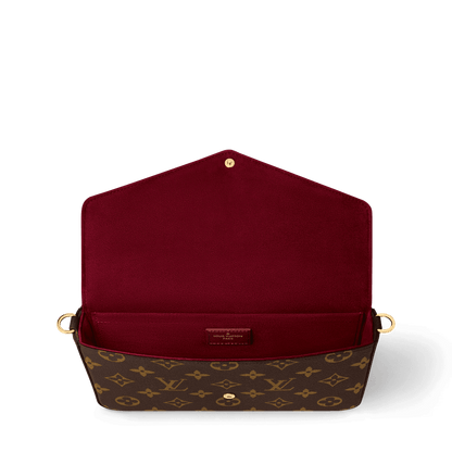 Monogram Flap Pouch