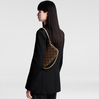 Pochette Accessoires Monogram Coated Canvas Gold-Color Hardware