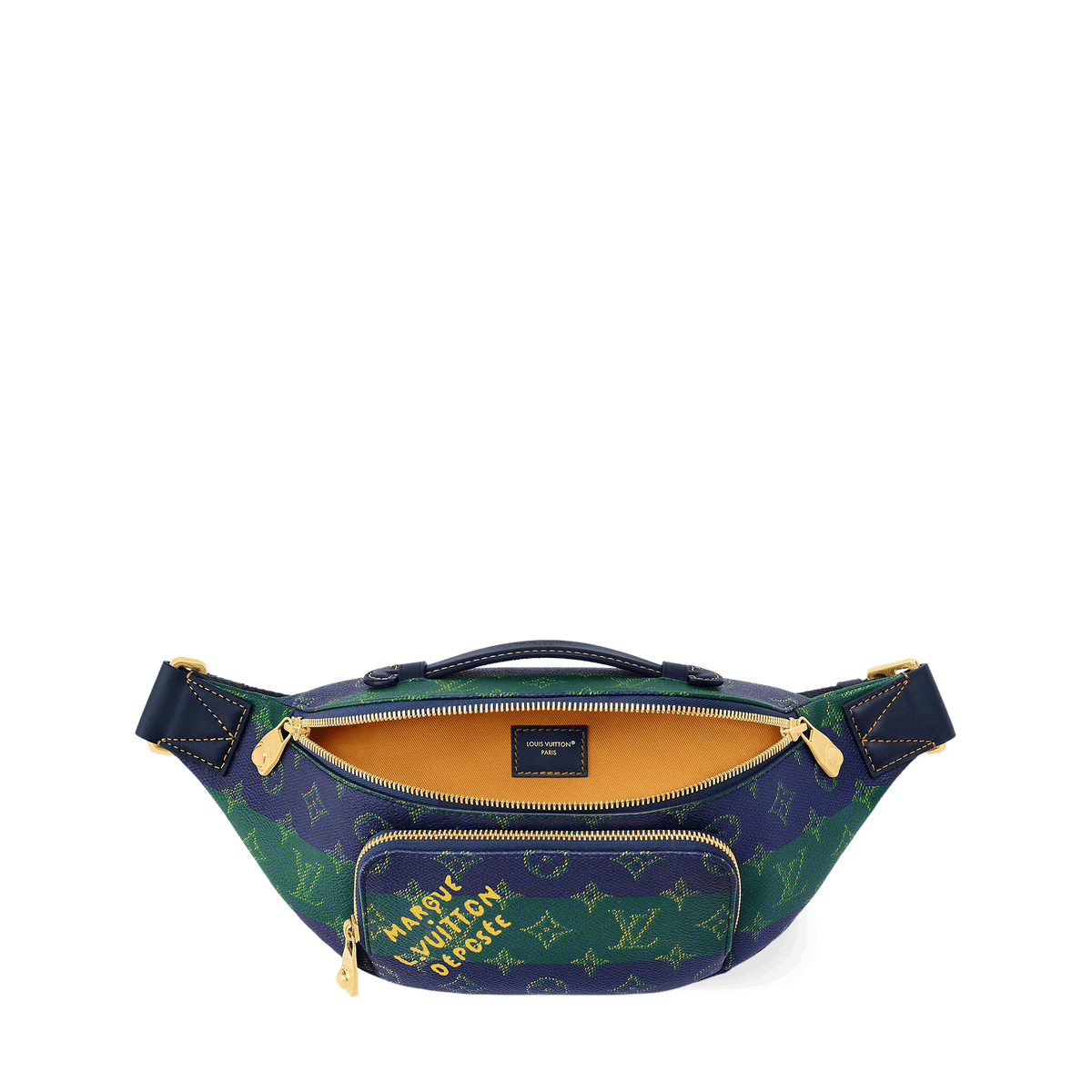 Men's Rush Bumbag Blue Stripes