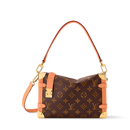 Side Trunk MM Monogram Coated Canvas Gold-Toned Hardware