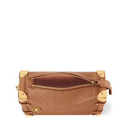 Women's Side Trunk MM Minigram Calfskin Shoulder Bag
