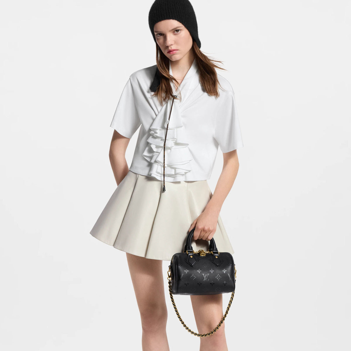 Women's Speedy Bandoulière 20 Monogram Ink Calfskin Bag