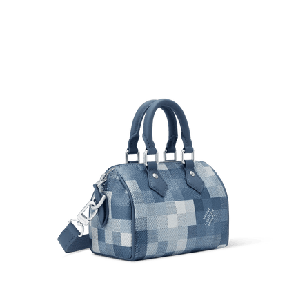 Men's Speedy 18 Bandoulière Mini Bag Indigo