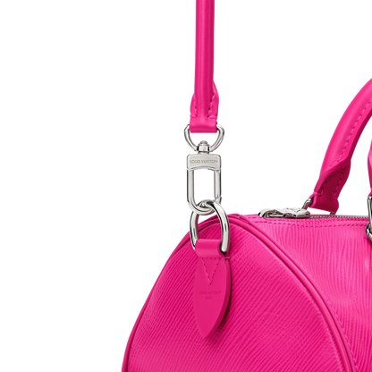 Speedy Soft 30 Epi Leather Rose Miami Silver-Toned Hardware