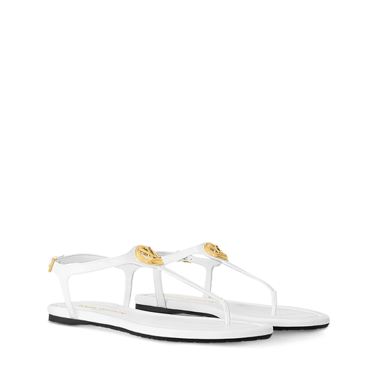 Women's Sunkiss Flat Sandal Patent Calf Leather 1AHKTB