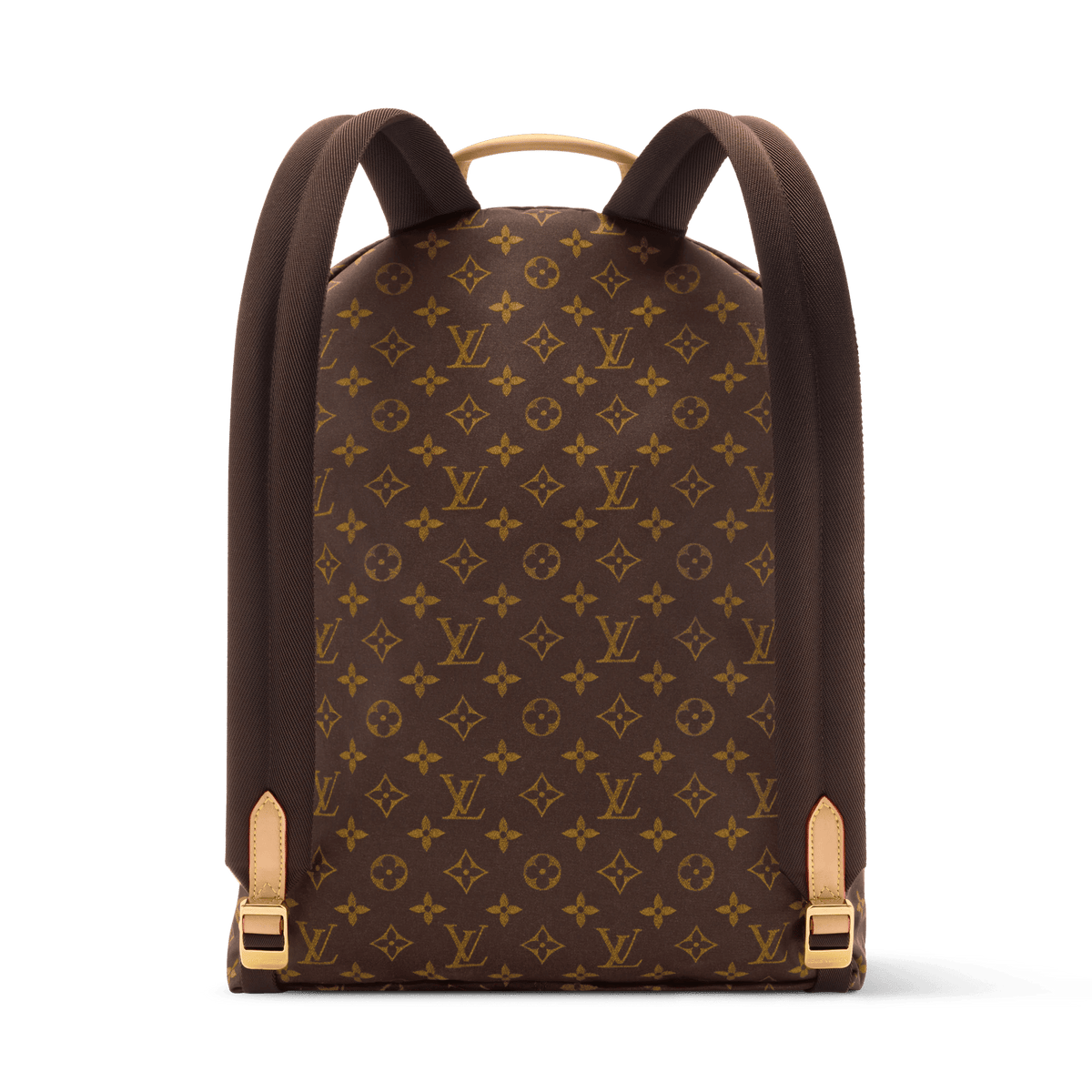 Track Backpack MM Monogram Silk Tech Gold-Toned Hardware