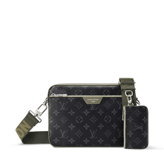 Men's Trio Messenger Bag Khaki