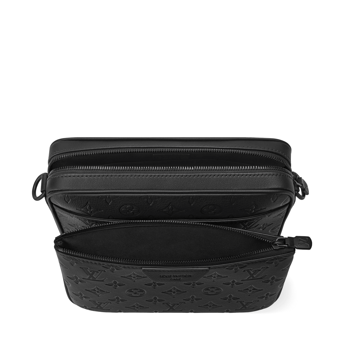 Men's Trio Messenger Bag Black