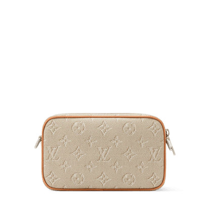Men's Trocadéro Wearable Wallet Monogram Heritage Linen