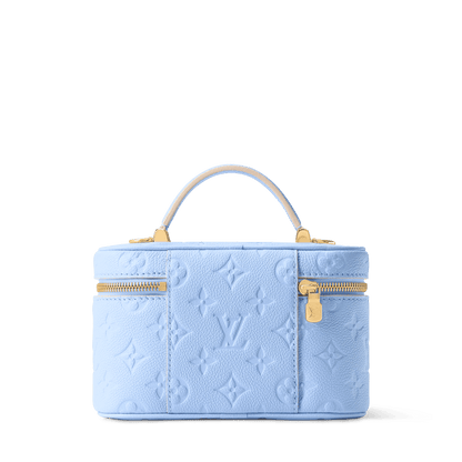 Women's Vanity Chain Pouch Monogram Empreinte Leather Vanity Case M2A007