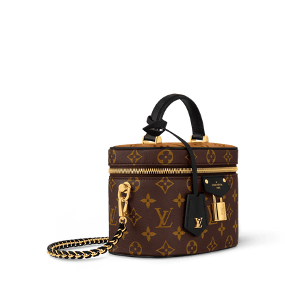 Women's Vanity PM Monogram Reverse Coated Canvas Vanity Case M47128