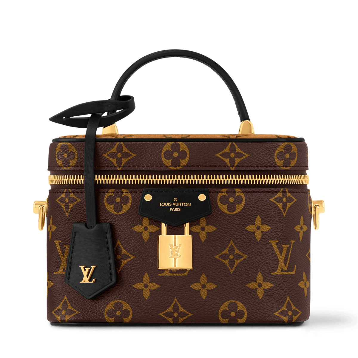 Women's Vanity PM Monogram Reverse Coated Canvas Vanity Case M47128