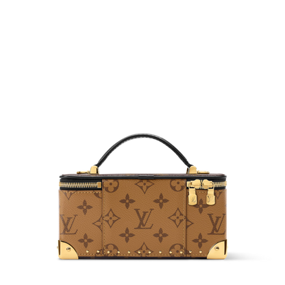 Vanity Pouch Trunk Nano Bag Monogram Reverse Gold-Toned Hardware