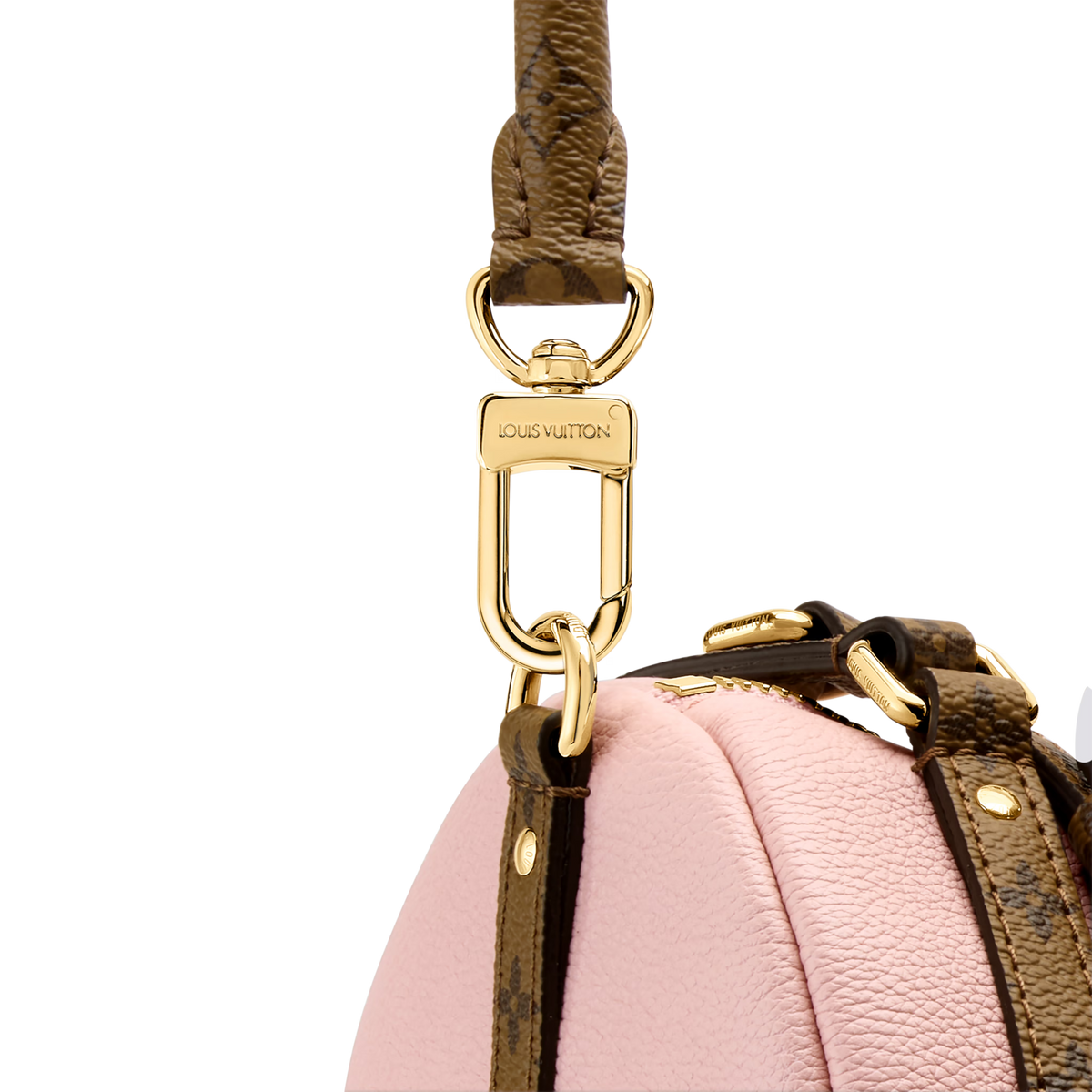 Women's Express PM Petal Pink Calfskin Shoulder Bag
